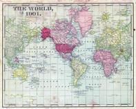 World Map, Marion County 1901